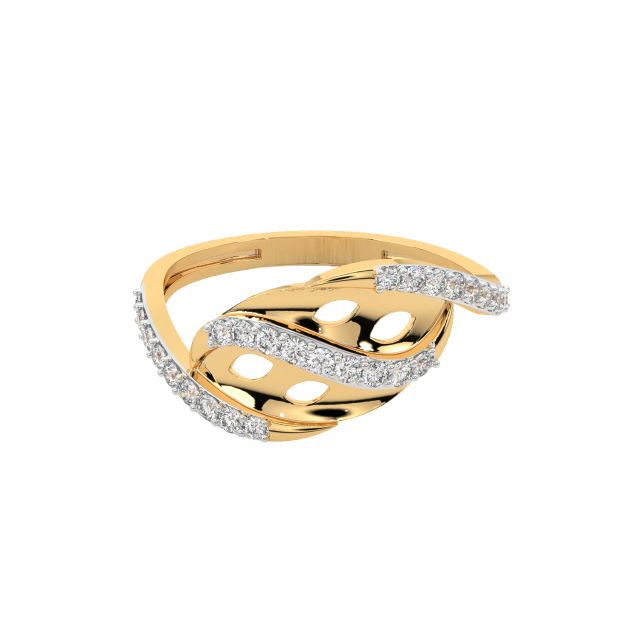 Sway Diamond Engagement Ring